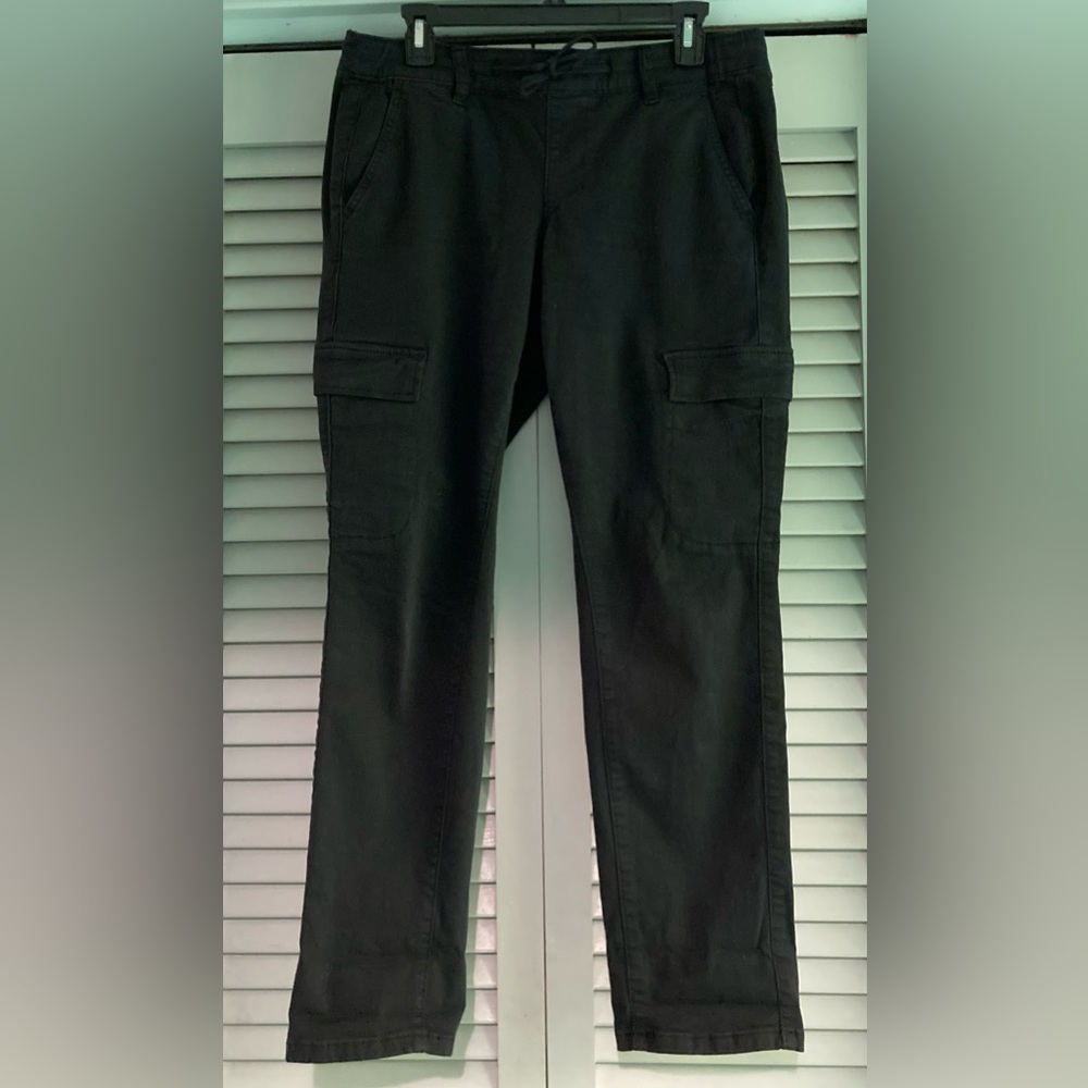 Torrid Black Cargo Straight Leg Pants